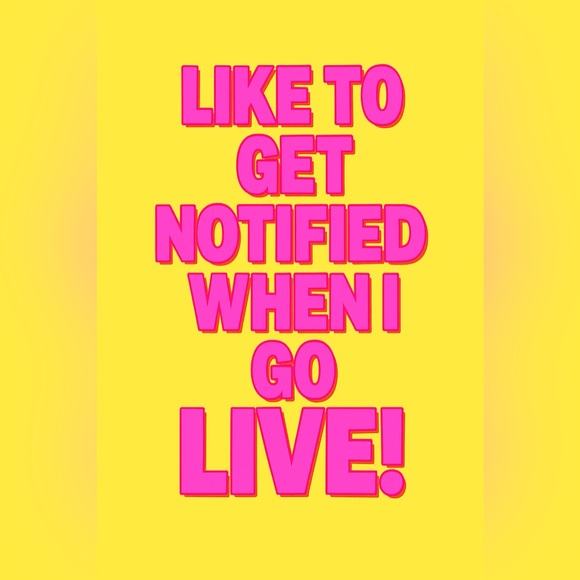🚨📣Like this post to get notified when I do a live show! - Picture 1 of 1